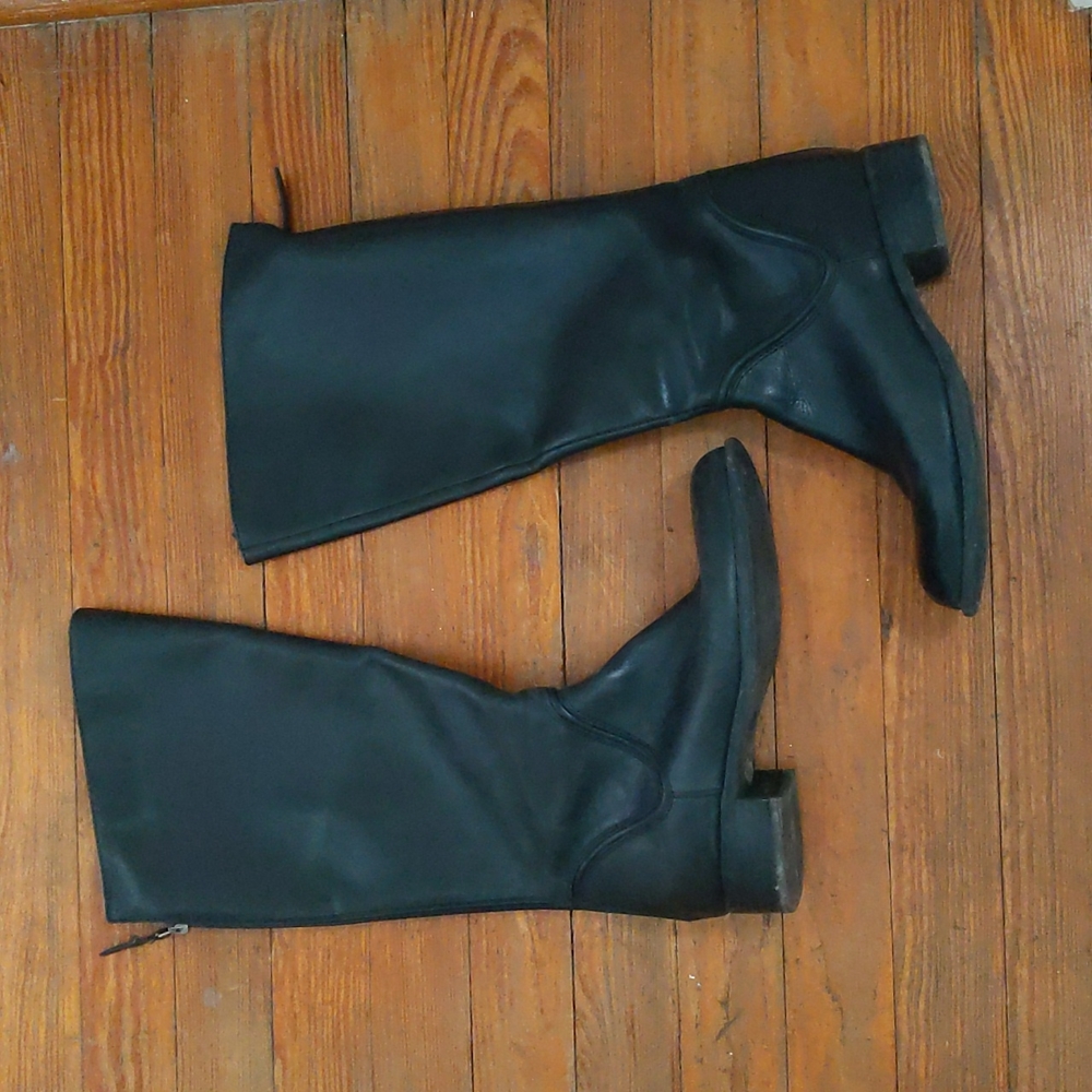 Franco Sarto Black Riding Boots
